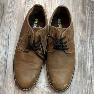 Skechers Brown Oxford Shoes with Classic Design